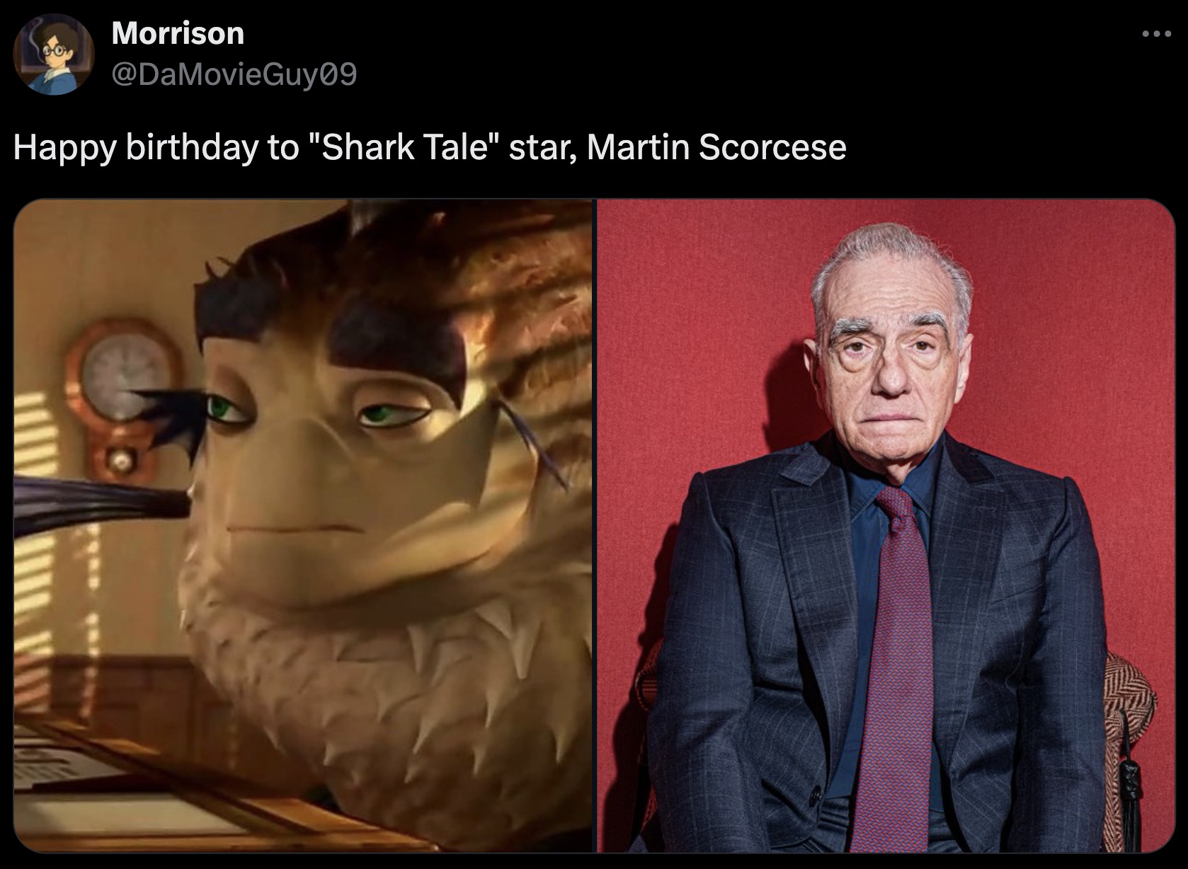 Martin Scorsese - Morrison Happy birthday to "Shark Tale" star, Martin Scorcese ...